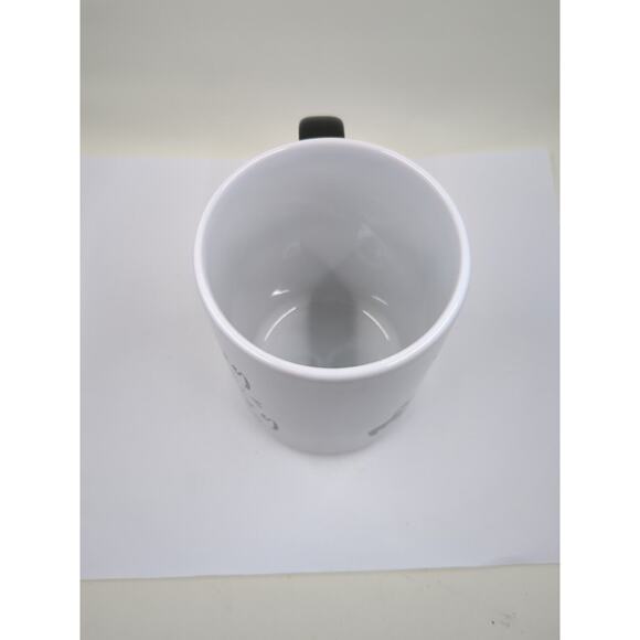 Gibson Home Spooky Vibes & Scary Nights 16oz White Ghost Coffee Mug Cup New - Picture 6 of 7